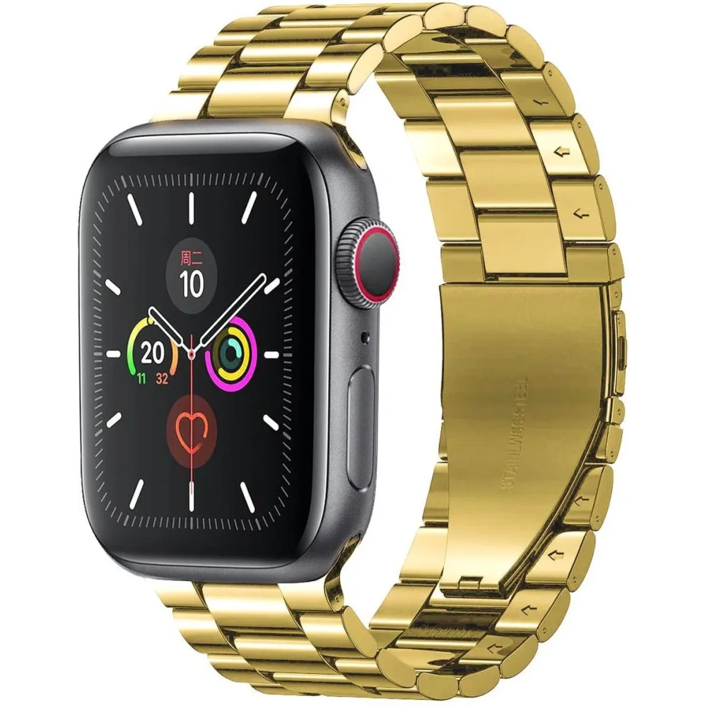 Hurtownia GSM - Bizon Strap Watch Aura Apple Watch 42/44/45/46/49 mm aur - BIZ8618 - {ean13} - Hurt