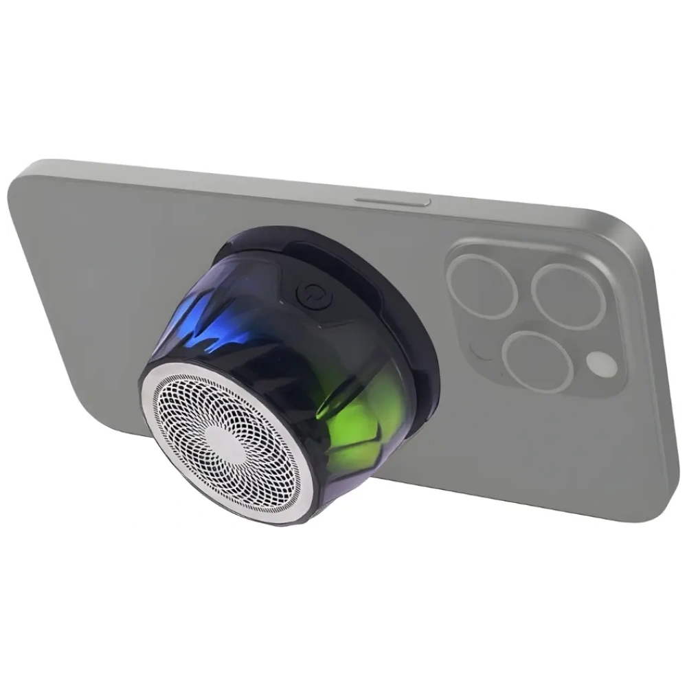 Hurtownia GSM - Głośnik Bluetooth 4smarts SoundCharge RGB Bluetooth 5.4 kompatybilny z MagSafe czarny - 4SMR70 - {ean13} - Hurt