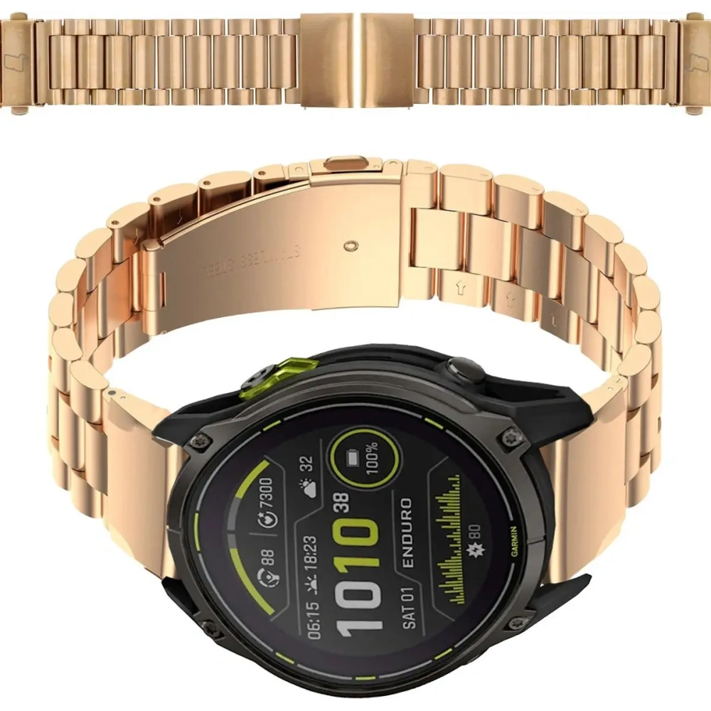 Hurtownia GSM - Bizon Strap Óra Aura Okosóra 26 mm rózsaarany - BIZ8621 - {ean13} - Hurt