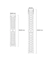 Hurtownia GSM - Bizon Strap Óra Aura Okosóra 26 mm rózsaarany - BIZ8621 - {ean13} - Hurt