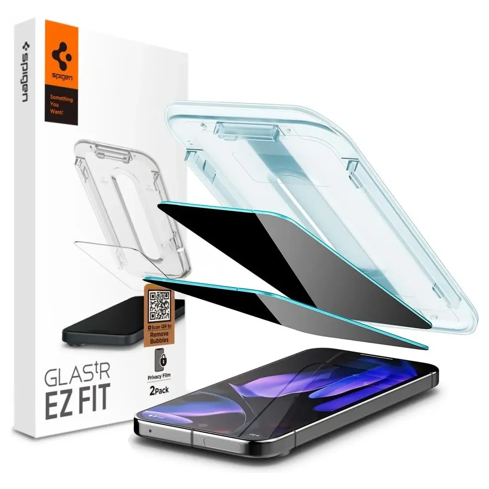 Hurtownia GSM - Spigen GLAS.tR ez Fit Google Pixel 9 / 9 Pro Datenschutz [2 PACK] - SPN16679 - {ean13} - Hurt