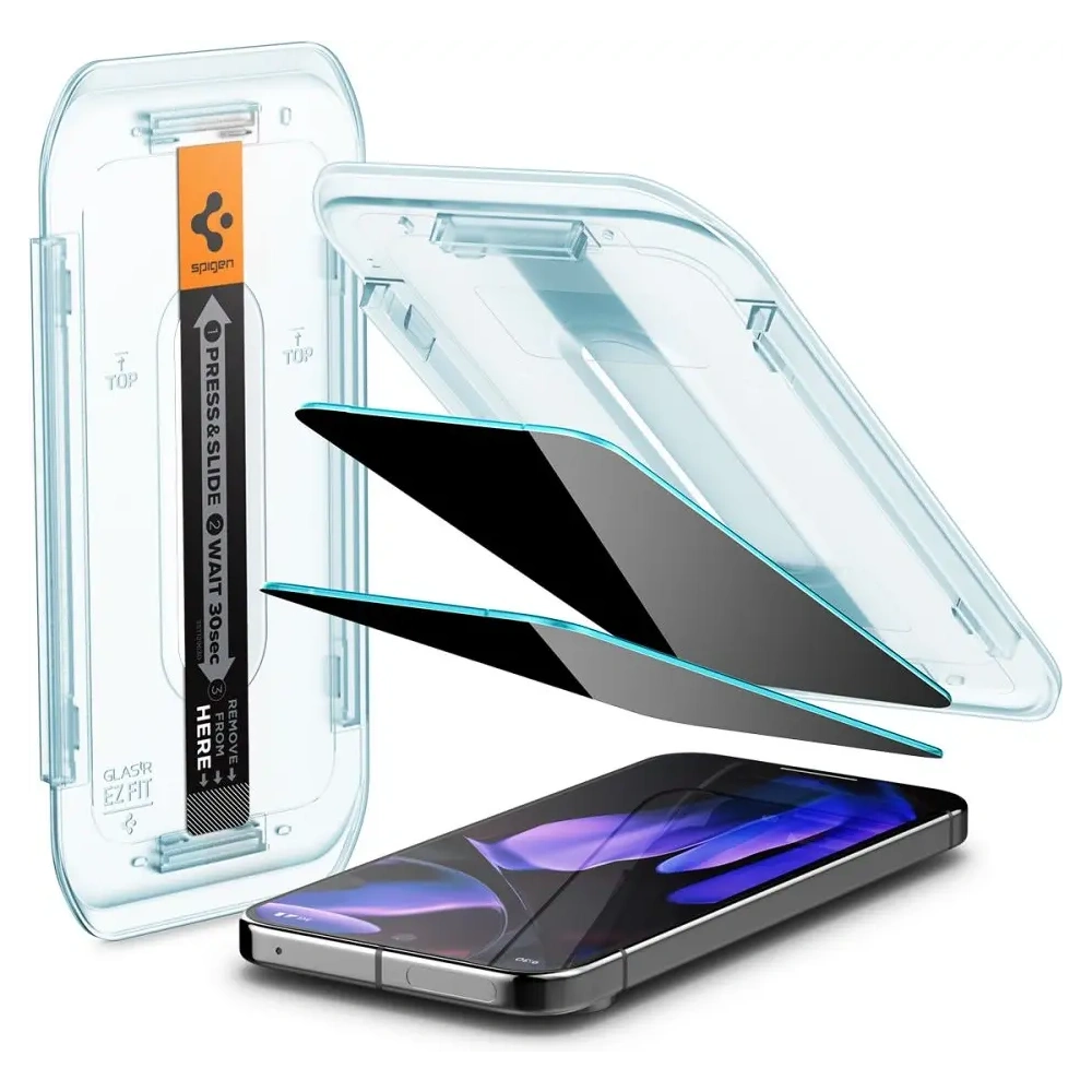 Hurtownia GSM - Spigen GLAS.tR ez Fit Google Pixel 9 / 9 Pro Privacy [2 PACK] - SPN16679 - {ean13} - Hurt
