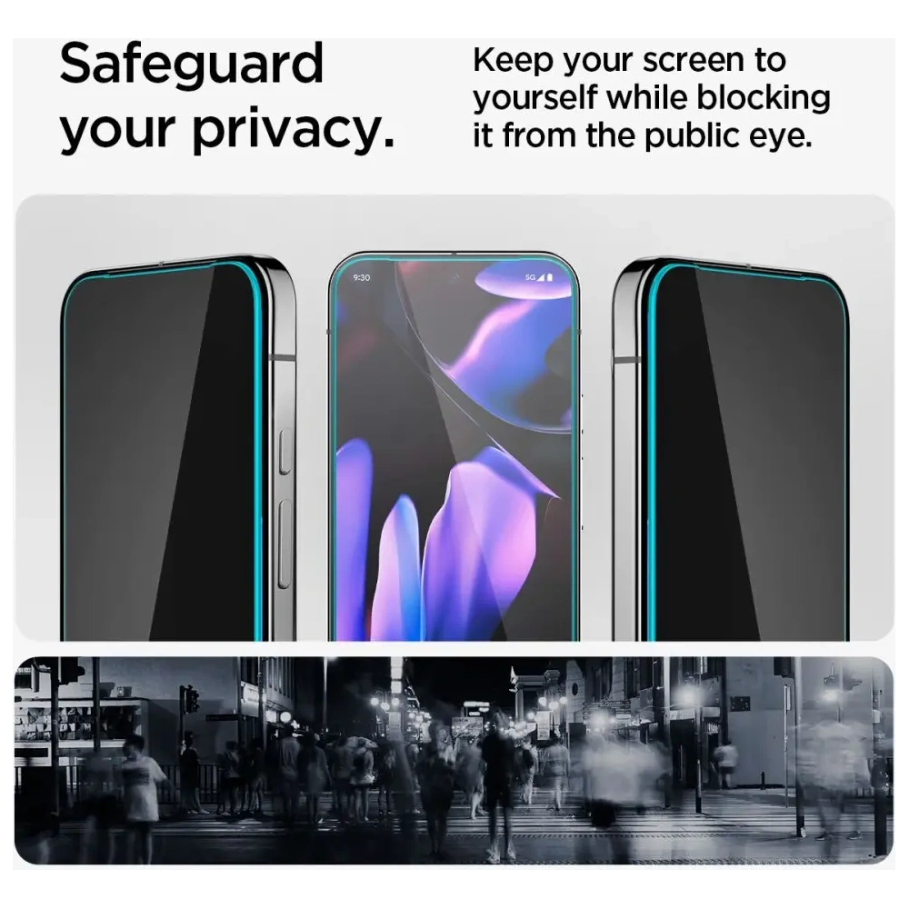 Hurtownia GSM - Spigen GLAS.tR ez Fit Google Pixel 9 / 9 Pro Privacy [2 PACK] - SPN16679 - {ean13} - Hurt