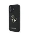 Hurtownia GSM - Guess Grained Big 4G Logó Kicsi Klasszikus Logó Apple iPhone 16 fekete - GUE4364 - {ean13} - Hurt