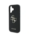 Hurtownia GSM - Guess Grained Big 4G Logó Kicsi Klasszikus Logó Apple iPhone 16 fekete - GUE4364 - {ean13} - Hurt