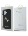 Hurtownia GSM - Guess Grained Big 4G Logó Kicsi Klasszikus Logó Apple iPhone 16 fekete - GUE4364 - {ean13} - Hurt