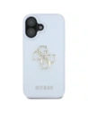Hurtownia GSM - Etui Guess Grained Big 4G Logo Small Classic Logo do Apple iPhone 16 niebieski - GUE4365 - {ean13} - Hurt