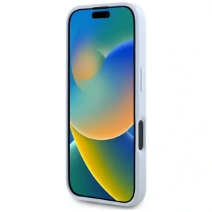 Hurtownia GSM - Guess Grained Big 4G Logo Small Classic Logo Apple iPhone 16 kék - GUE4365 - {ean13} - Hurt