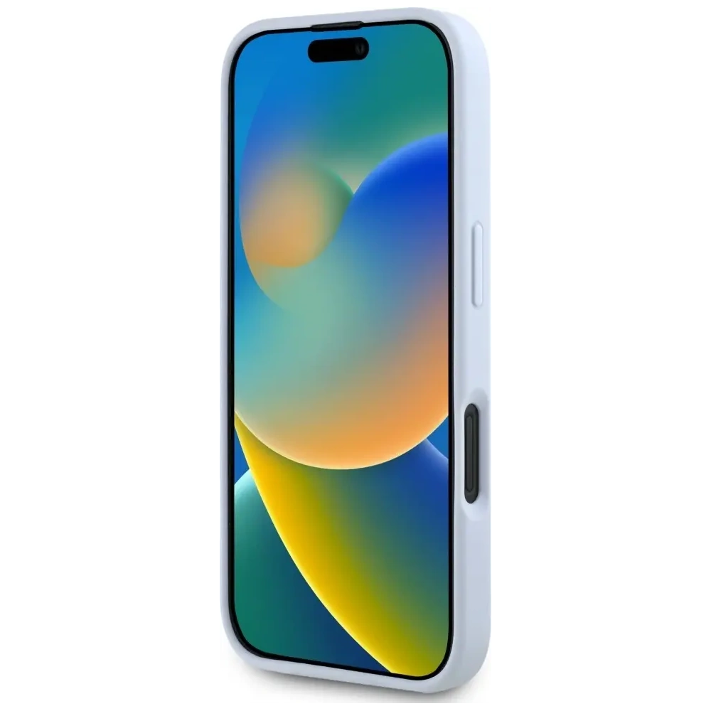 Hurtownia GSM - Etui Guess Grained Big 4G Logo Small Classic Logo do Apple iPhone 16 modrý - GUE4365 - {ean13} - Hurt
