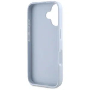 Wholesale Guess Grained Big 4G Logo Small Classic Logo Apple iPhone 16 blue - GUE4365 - {ean13} - Hurt