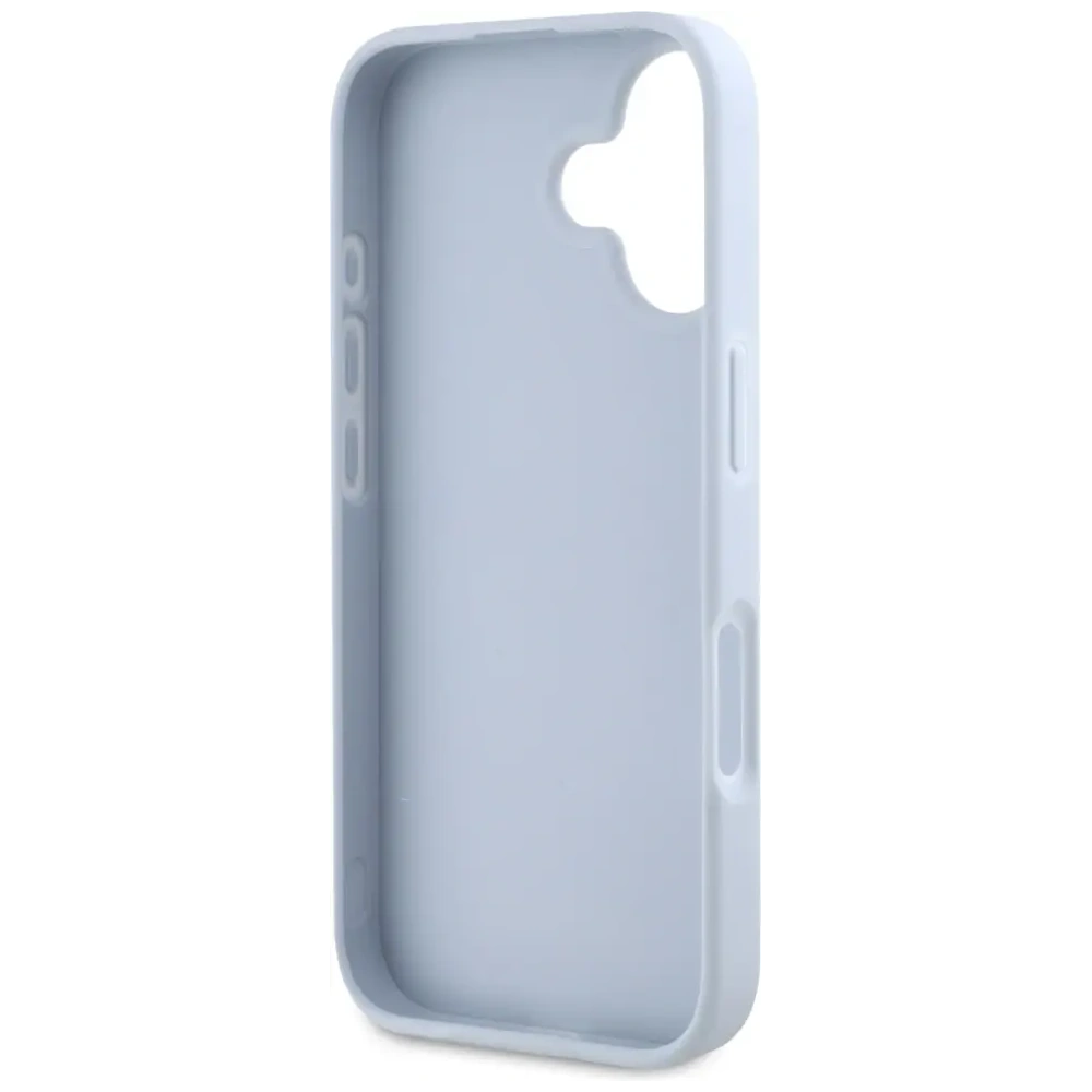 Hurtownia GSM - Etui Guess Grained Big 4G Logo Small Classic Logo do Apple iPhone 16 niebieski - GUE4365 - {ean13} - Hurt