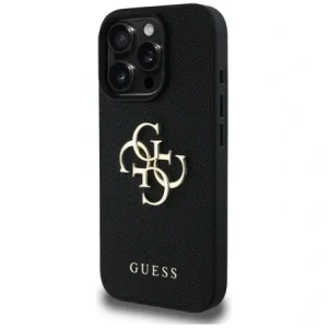 Hurtownia GSM - Etui Guess Grained Big 4G Logo Small Classic Logo do Apple iPhone 16 Pro černé - GUE4366 - {ean13} - Hurt