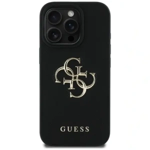 Hurtownia GSM - Etui Guess Grained Big 4G Logo Small Classic Logo do Apple iPhone 16 Pro černé - GUE4366 - {ean13} - Hurt