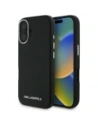 Hurtownia GSM - Karl Lagerfeld Saffiano teljesen burkolt hosszúkás fém logó MagSafe Apple iPhone 16 fekete - KLD21938 - {ean13} - Hurt