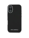 Hurtownia GSM - Karl Lagerfeld Saffiano Vollgewickeltes Verlängertes Metall-Logo MagSafe Apple iPhone 16 schwarz - KLD21938 - {ean13} - Hurt