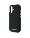 Hurtownia GSM - Etui Karl Lagerfeld Saffiano Full Wrapped Elongated Metal Logo MagSafe pro Apple iPhone 16 černé - KLD21938 - {ean13} - Hurt