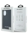 Hurtownia GSM - Etui Karl Lagerfeld Saffiano Full Wrapped Elongated Metal Logo MagSafe pro Apple iPhone 16 černé - KLD21938 - {ean13} - Hurt