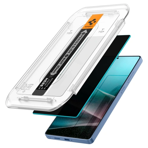 Szkło prywatyzujące Spigen GLAS.tR ez Fit HD Samsung Galaxy S25 Ultra Privacy [2 PACK]