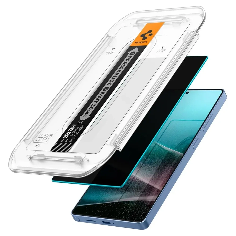 Wholesale Spigen GLAS.tR ez Fit HD Samsung Galaxy S25 Ultra Privacy [2 PACK] - SPN16681 - {ean13} - Hurt