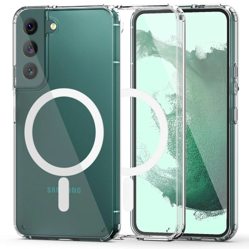 Etui Tech-Protect Flexair Hybrid MagSafe Samsung Galaxy S22 Clear