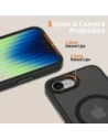 Hurtownia GSM - Etui Tech-Protect Magmat MagSafe Apple iPhone 16e Matně černé - THP3916 - {ean13} - Hurt