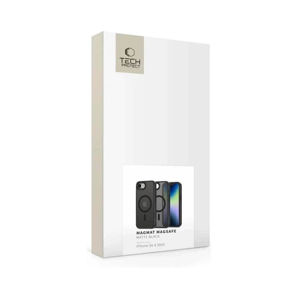 Wholesale Tech-Protect Magmat MagSafe Apple iPhone 16e Matte Black - THP3916 - {ean13} - Hurt