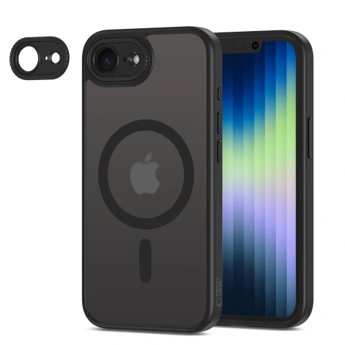Etui Tech-Protect Magcam MagSafe Apple iPhone 16e Matte Black