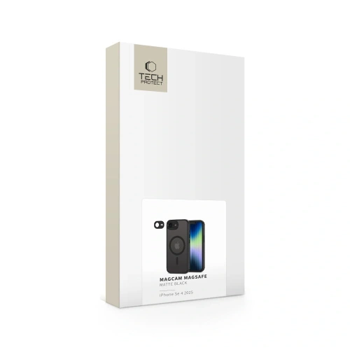 Etui Tech-Protect Magcam MagSafe Apple iPhone 16e Matte Black