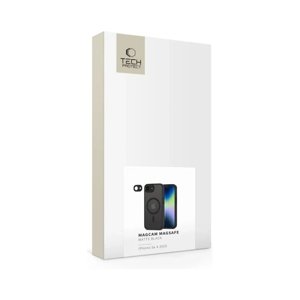 Wholesale Tech-Protect Magcam MagSafe Apple iPhone 16e Matte Black - THP3917 - {ean13} - Hurt
