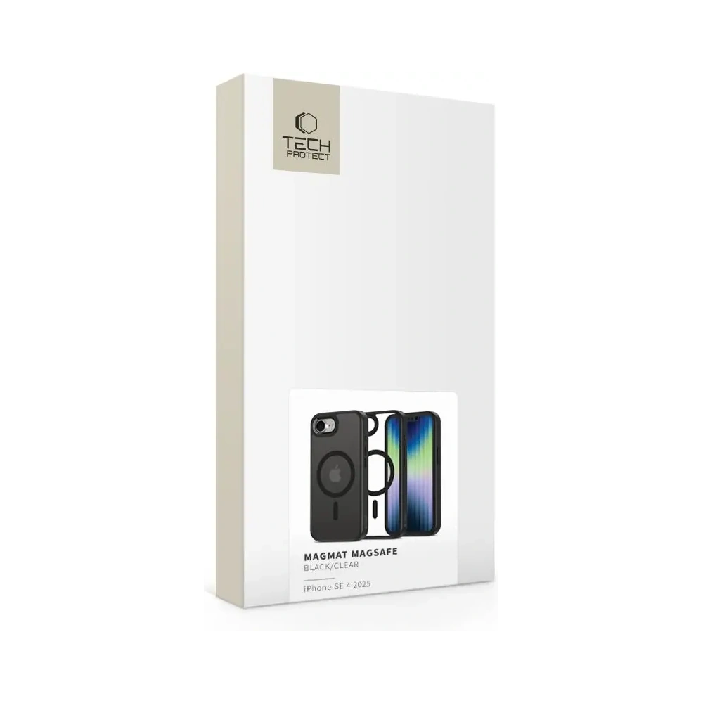 Hurtownia GSM - Tech-Protect Magmat MagSafe Apple iPhone 16e Fekete/átlátszó - THP3918 - {ean13} - Hurt