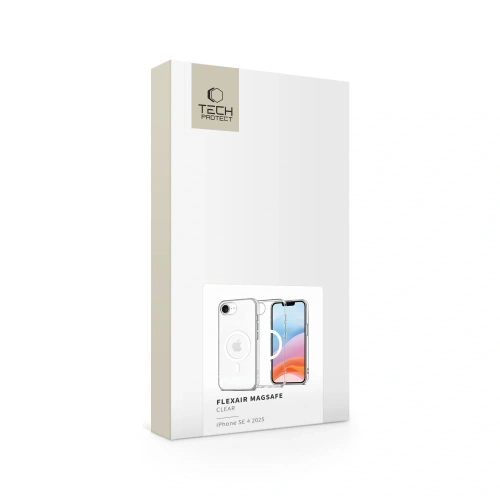 Etui Tech-Protect Flexair MagSafe Apple iPhone 16e Clear