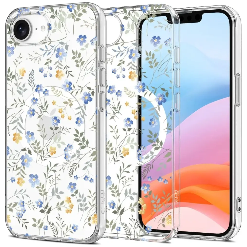 Hurtownia GSM - Tech-Protect Flexair MagSafe Apple iPhone 16e Flori de Primăvară - THP3920 - {ean13} - Hurt