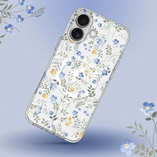 Etui Tech-Protect Flexair MagSafe Apple iPhone 16e Spring Flowers