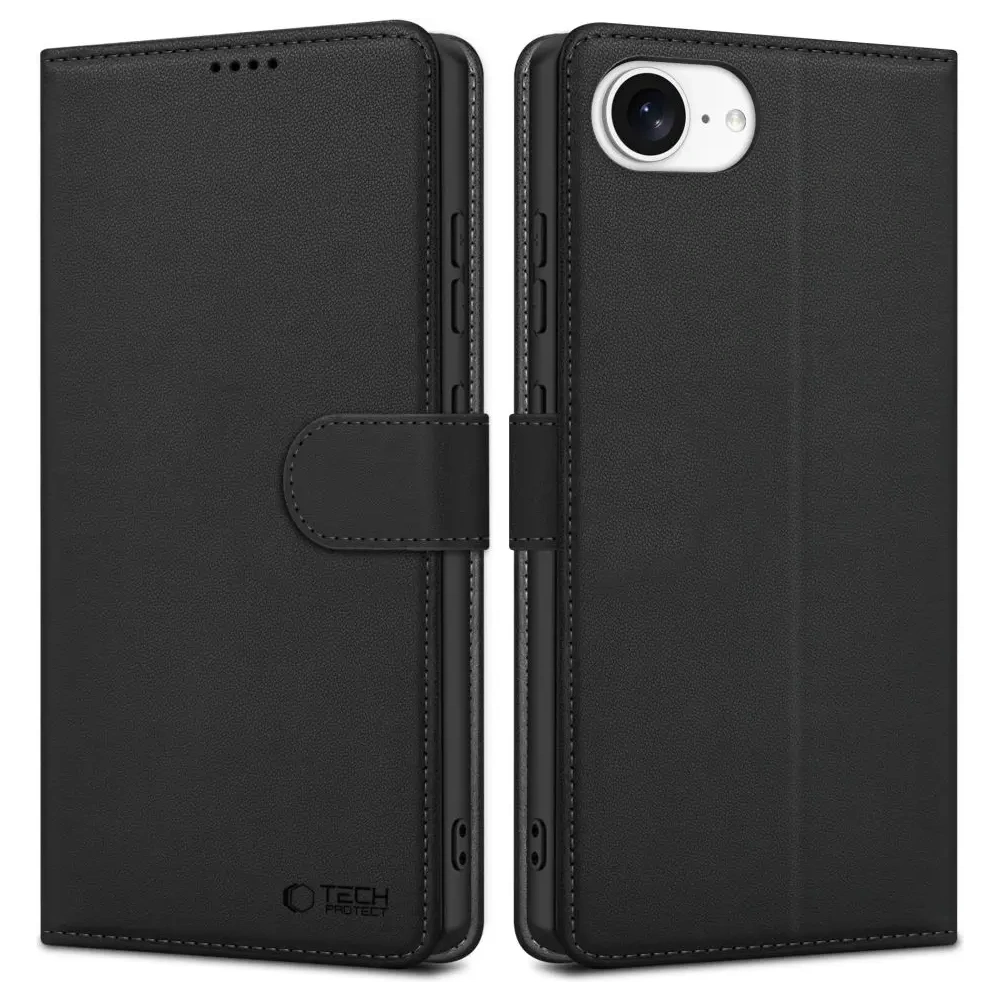 Wholesale Tech-Protect Wallet Apple iPhone 16e Matte Black - THP3921 - {ean13} - Hurt