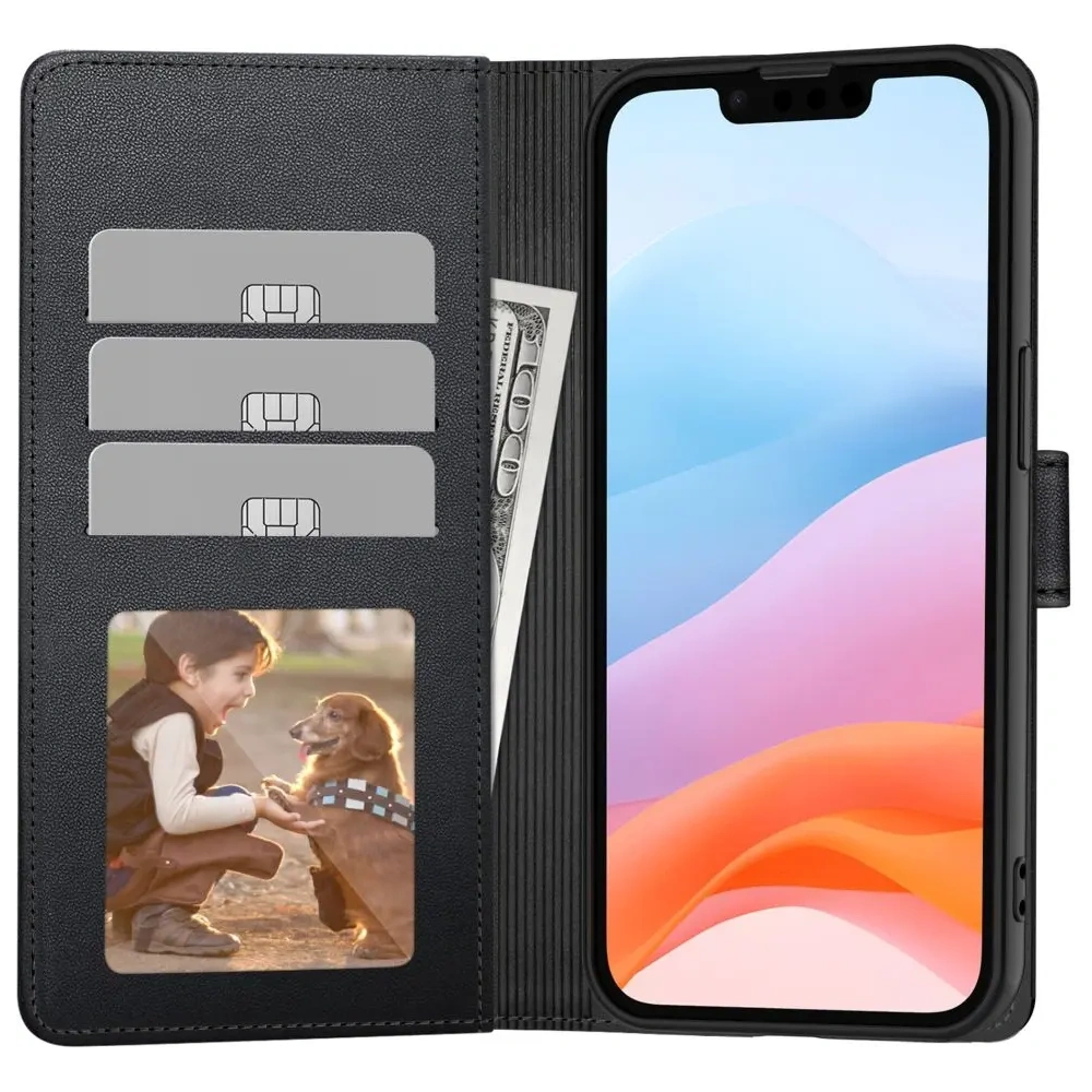 Wholesale Tech-Protect Wallet Apple iPhone 16e Matte Black - THP3921 - {ean13} - Hurt