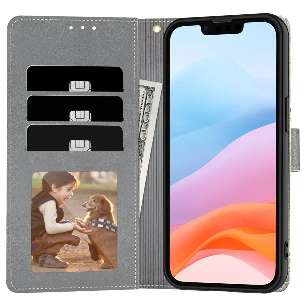 Hurtownia GSM - Tech-Protect Wallet Apple iPhone 16e Frühlingsblumen - THP3922 - {ean13} - Hurt