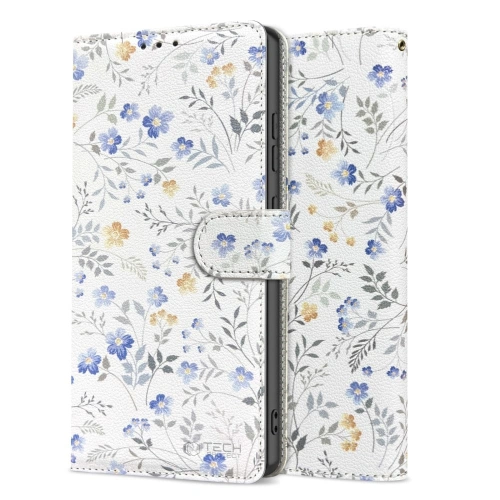 Etui z klapką Tech-Protect Wallet Apple iPhone 16e Spring Flowers