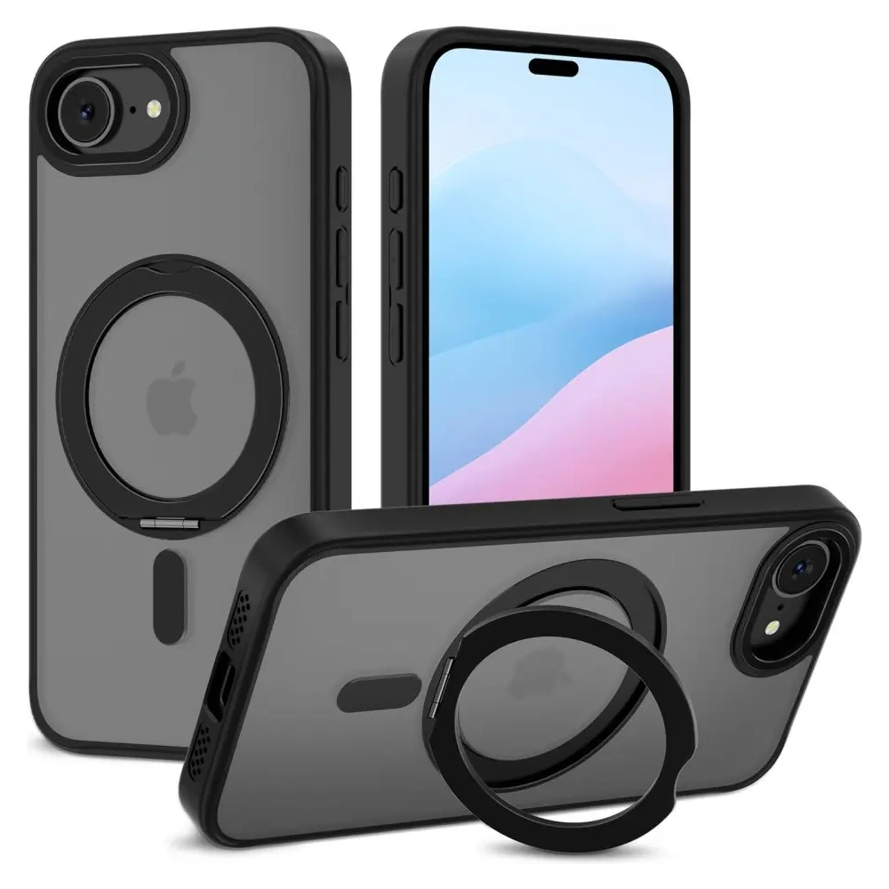 Wholesale Tech-Protect Magring MagSafe Apple iPhone 16e Matte Black - THP3926 - {ean13} - Hurt