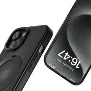 Hurtownia GSM - Etui Tech-Protect Magring MagSafe Apple iPhone 16e Matná Černá - THP3926 - {ean13} - Hurt