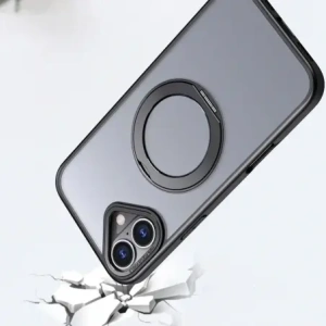 Hurtownia GSM - Etui Tech-Protect Magring MagSafe Apple iPhone 16e Matná Černá - THP3926 - {ean13} - Hurt