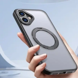 Hurtownia GSM - Tech-Protect Magring MagSafe Apple iPhone 16e Negru Mat - THP3926 - {ean13} - Hurt