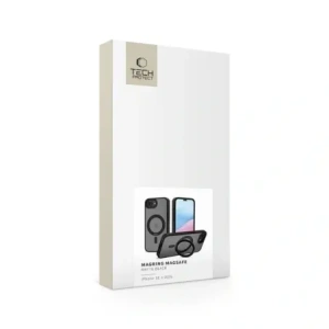 Hurtownia GSM - Etui Tech-Protect Magring MagSafe Apple iPhone 16e Matná Černá - THP3926 - {ean13} - Hurt