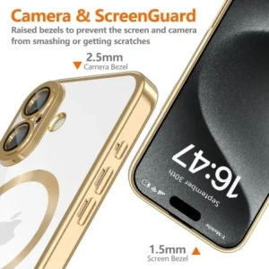 Hurtownia GSM - Etui Tech-Protect MagFlex MagSafe Apple iPhone 16e Shiny Gold - THP3927 - {ean13} - Hurt