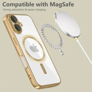 Hurtownia GSM - Etui Tech-Protect MagFlex MagSafe Apple iPhone 16e Shiny Gold - THP3927 - {ean13} - Hurt