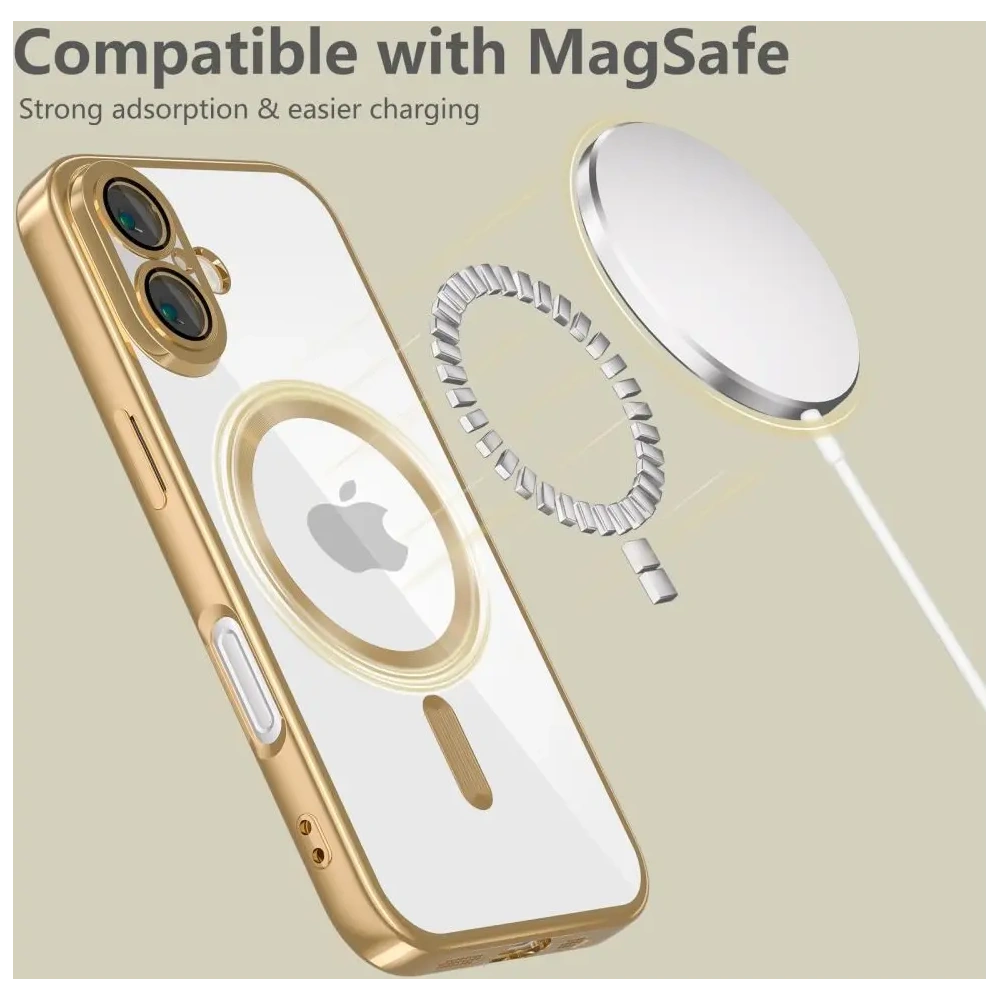 Wholesale Tech-Protect MagFlex MagSafe Apple iPhone 16e Shiny Gold - THP3927 - {ean13} - Hurt