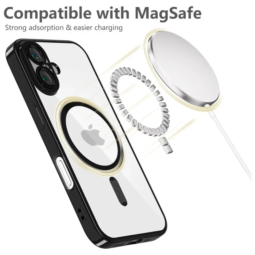 Wholesale Tech-Protect MagFlex MagSafe Apple iPhone 16e Shiny Black - THP3928 - {ean13} - Hurt