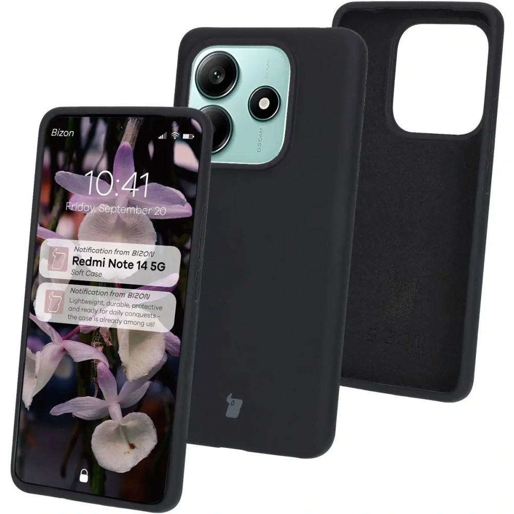 Hurtownia GSM - Bizon Soft Case Xiaomi Redmi Note 14 5G fekete - BIZ8623 - {ean13} - Hurt