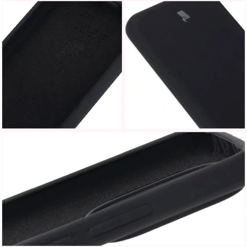 Silikonowe etui Bizon Soft Case do Xiaomi Redmi Note 14 5G czarne