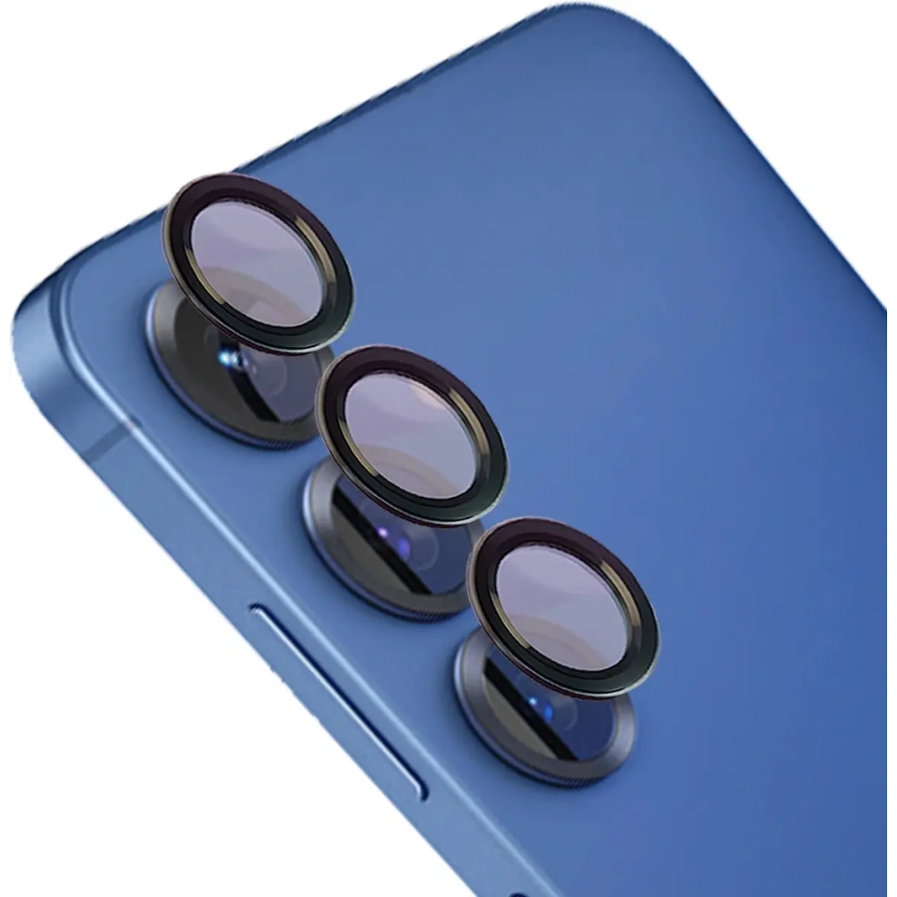 Wholesale Bizon Glass Snap Lens do Samsung Galaxy S25+ Plus black - BIZ8624 - {ean13} - Hurt