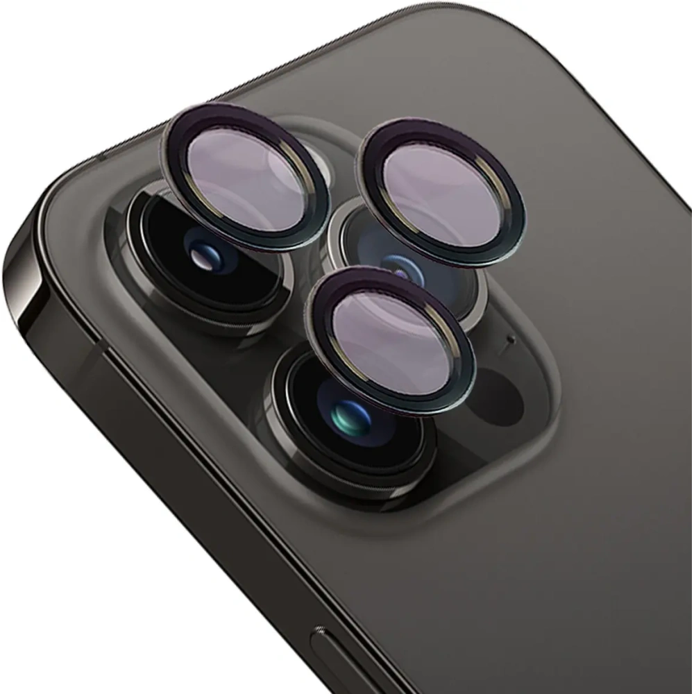 Hurtownia GSM - Tvrzené sklo na telefon s aplikátorem Bizon Glass Snap Lens pro Apple iPhone 14 Pro / 14 Pro Max černé - BIZ8625 - {ean13} - Hurt
